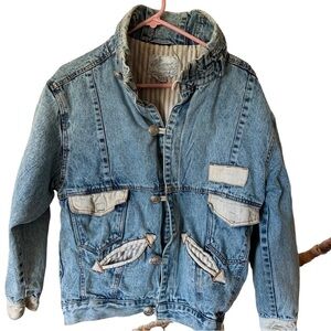 Vintage Learsi Denim Jacket Women’s Size Medium Coat